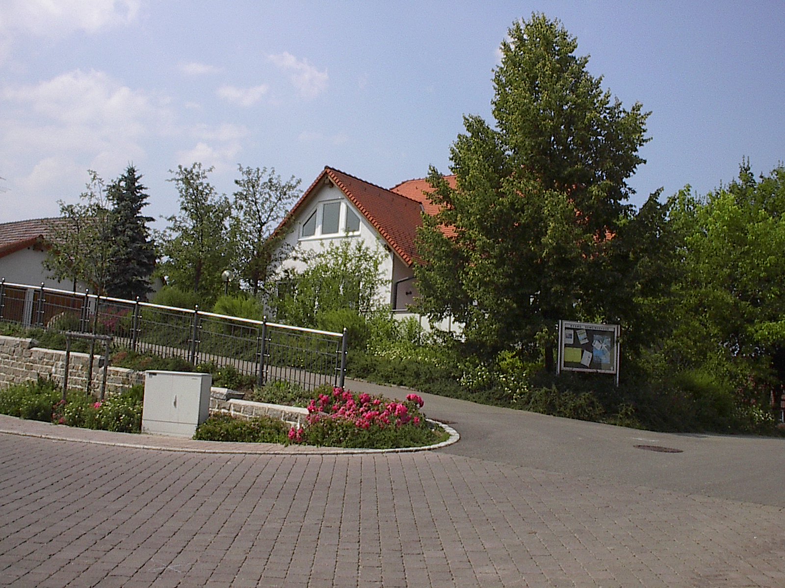                  Hier unser evangelisches Gemeindehaus Fluorn